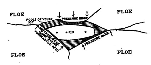 The Endurance and the ice